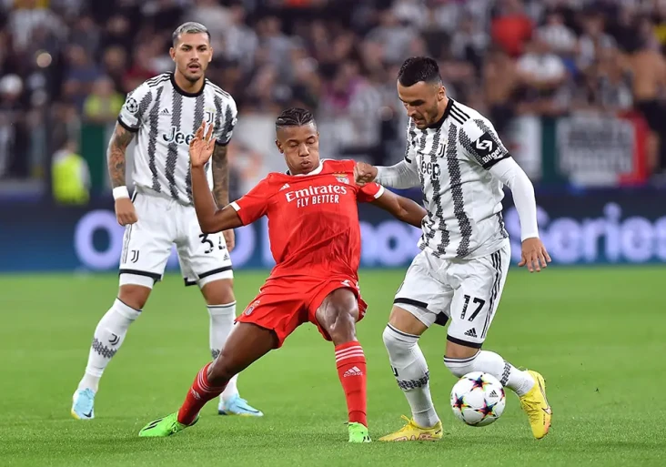 Hasil Juventus vs Benfica:...