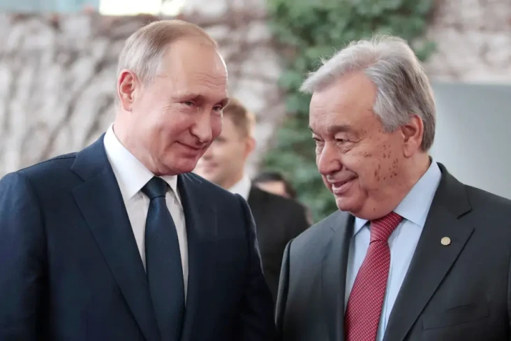 Putin-Sekjen PBB Telponan,...