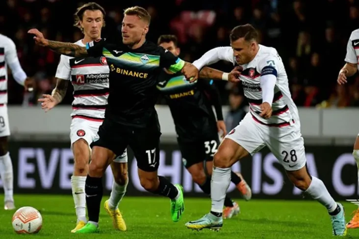 Lazio Dibantai Midtjylland,...