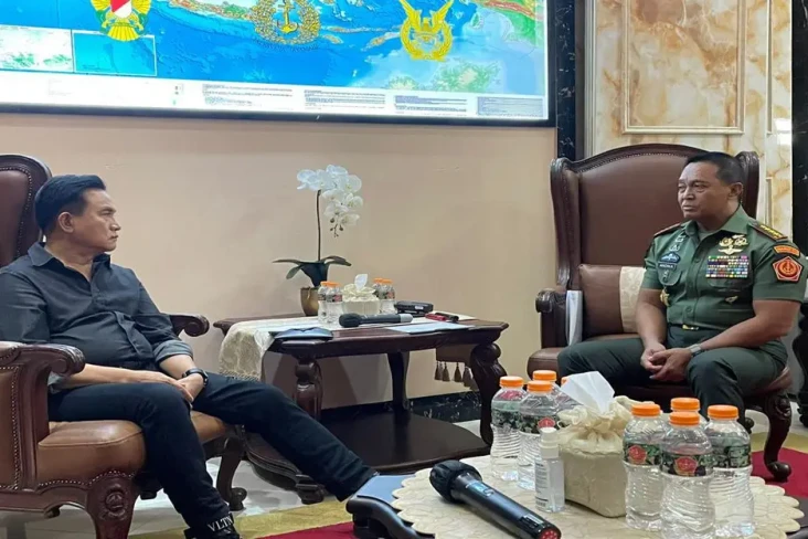 Temui Panglima TNI Andika...