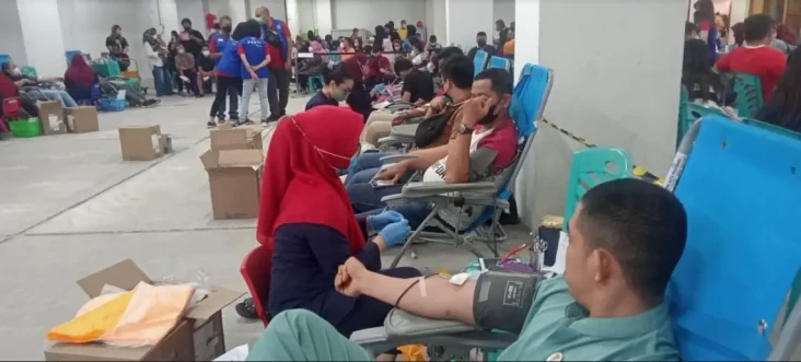 PSMTI Riau Bersama PMI...