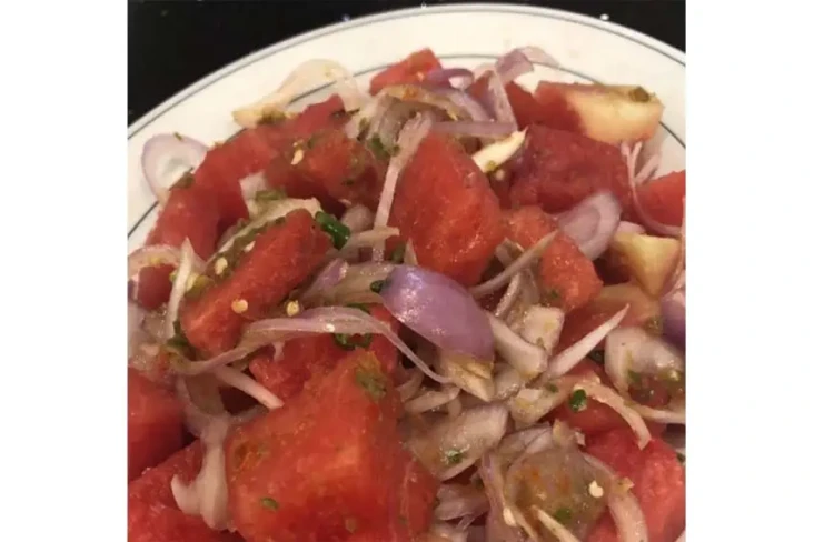 Menu Tumis Semangka...