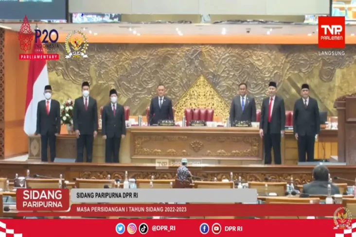 DPR Sahkan 5 Calon Anggota...