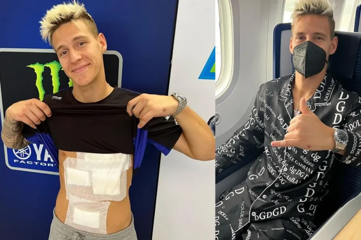 Luka-luka di MotoGP...