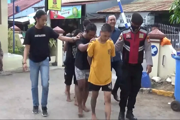 Anggota Geng di Makassar...