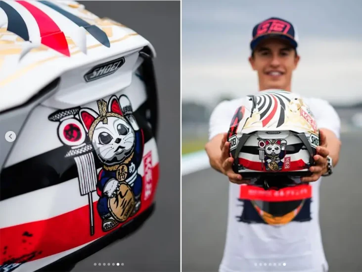 Pakai Helm Spesial di...