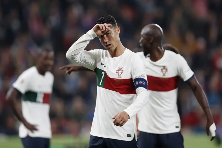Aksi Heroik Cristiano...
