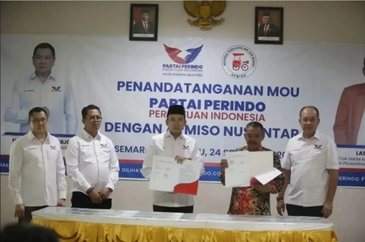 Partai Perindo Teken...