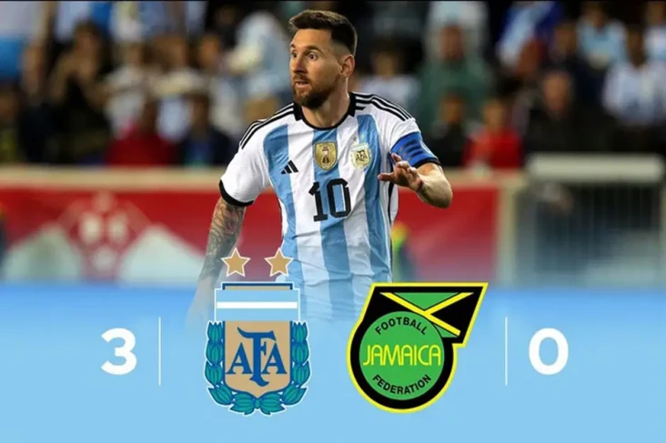 Hantam Jamaika, Argentina...