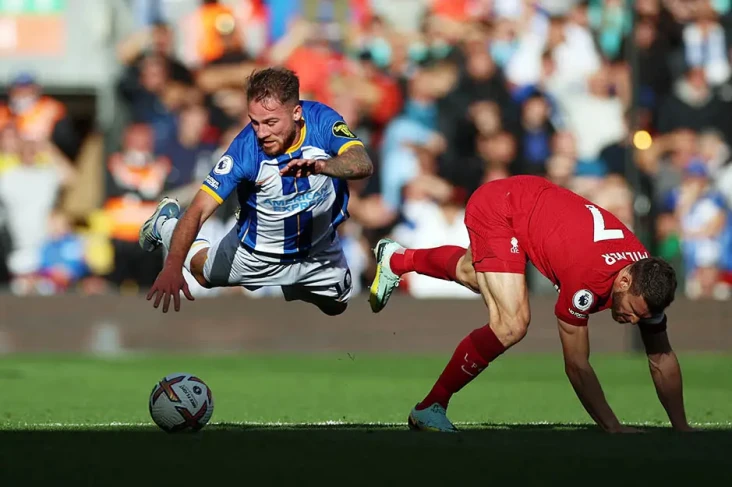Hasil Liverpool vs Brighton:...