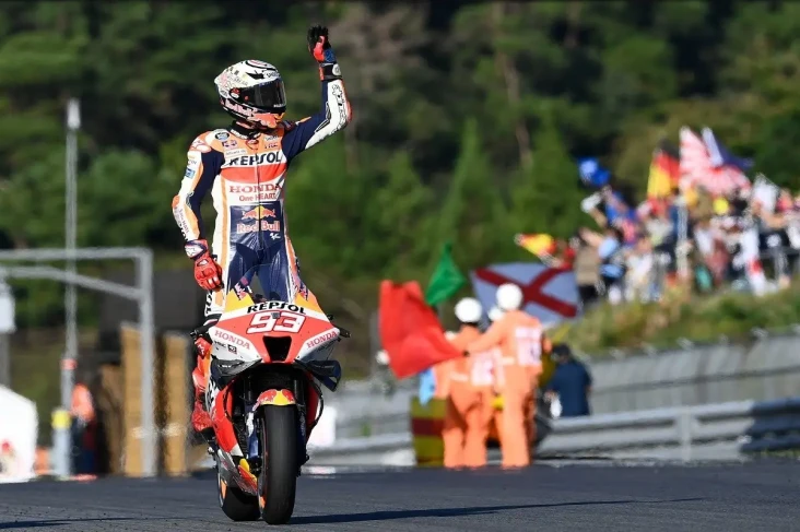 Marc Marquez Senang...