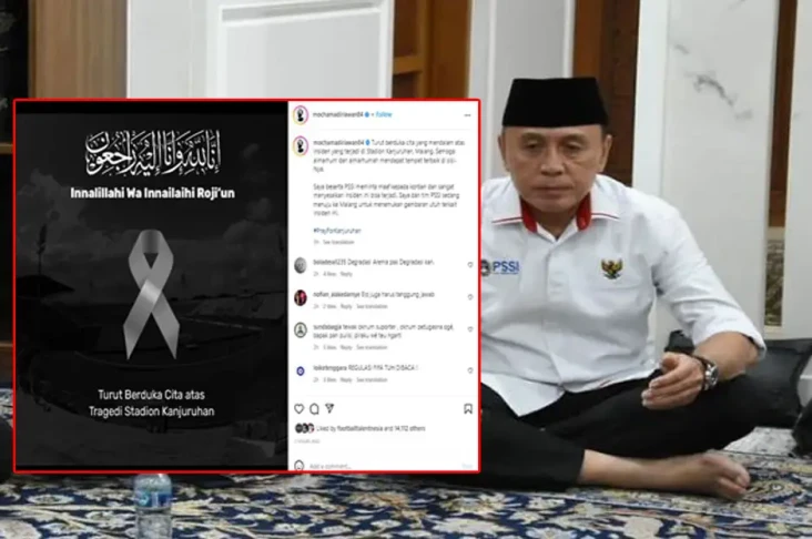 Ketum PSSI Minta Maaf...