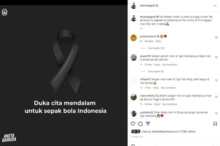 Untaian Doa Pemain Timnas...