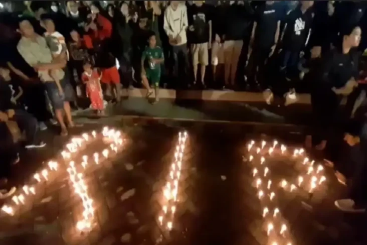 Nyala Lilin dan Doa...