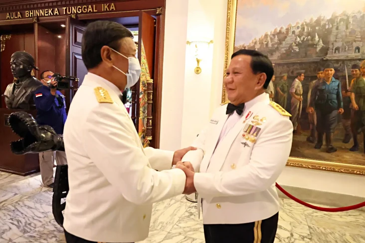 Keakraban Prabowo dan...