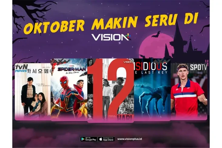 Intip Konten Vision+...