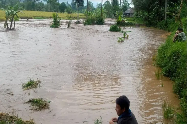 Hujan Deras Guyur Sukabumi...