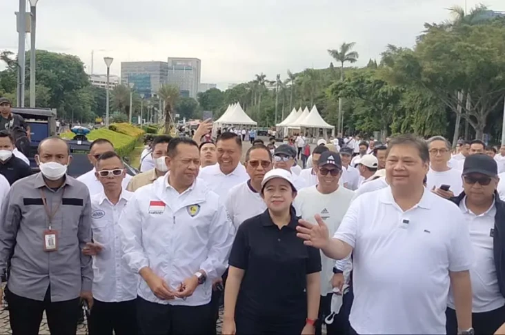 Puan Maharani dan Airlangga...