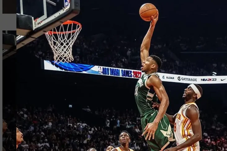Giannis Antetokounmpo...