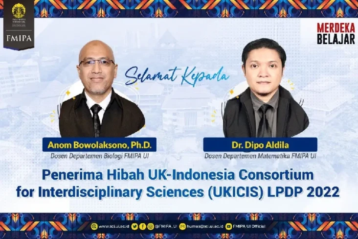 2 Peneliti UI Raih Dana...