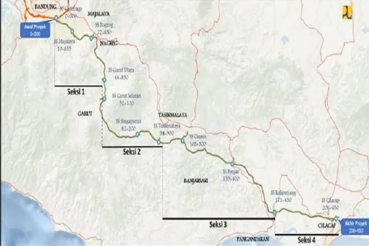 Proyek Tol Cigatas Molor...