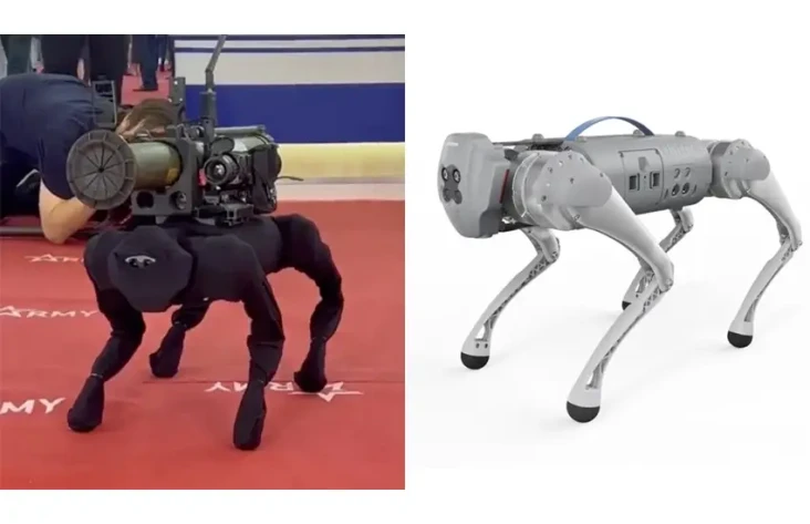 Robot Anjing Rusia M-81...