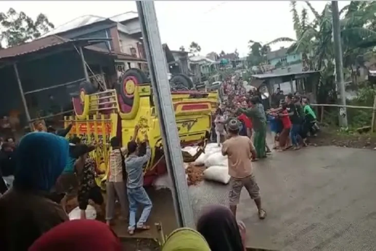 Truk Angkut Pupuk Kandang...