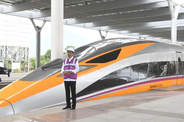 Progres Kereta Cepat...