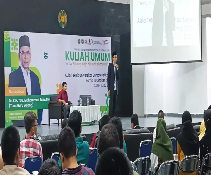 Kuliah Umum di USU,...