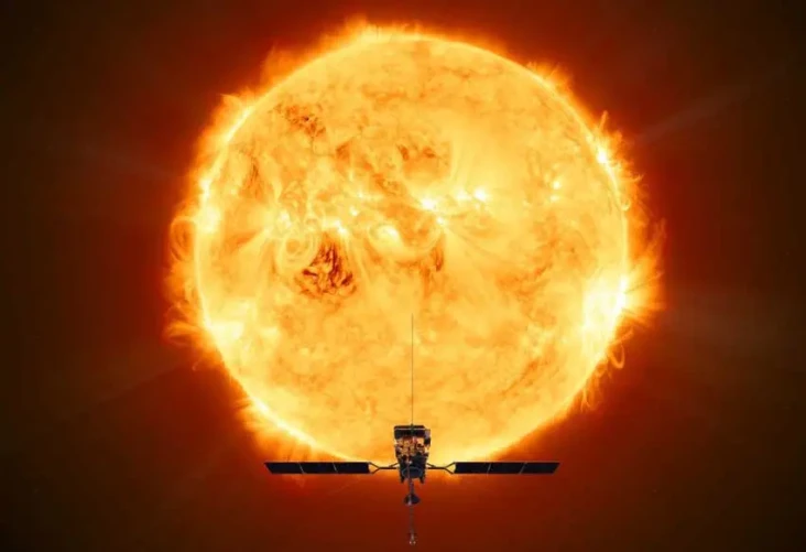 Pesawat Solar Orbiter...