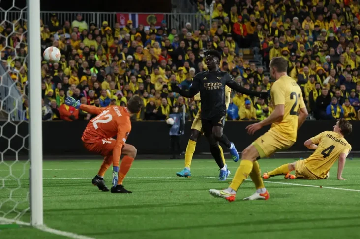 Hasil Liga Europa Bodo/Glimt...