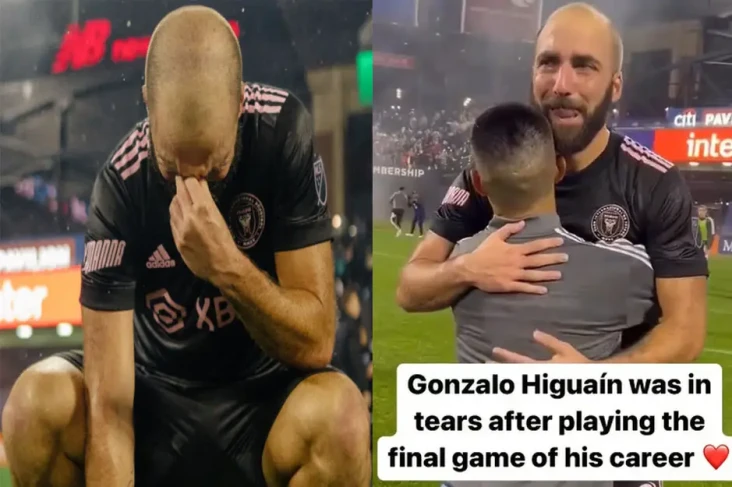 Tangisan Gonzalo Higuain...