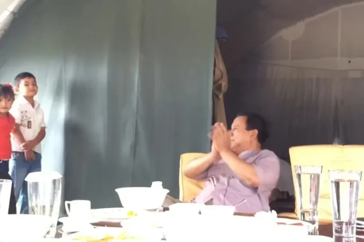 Momen Langka! Prabowo...