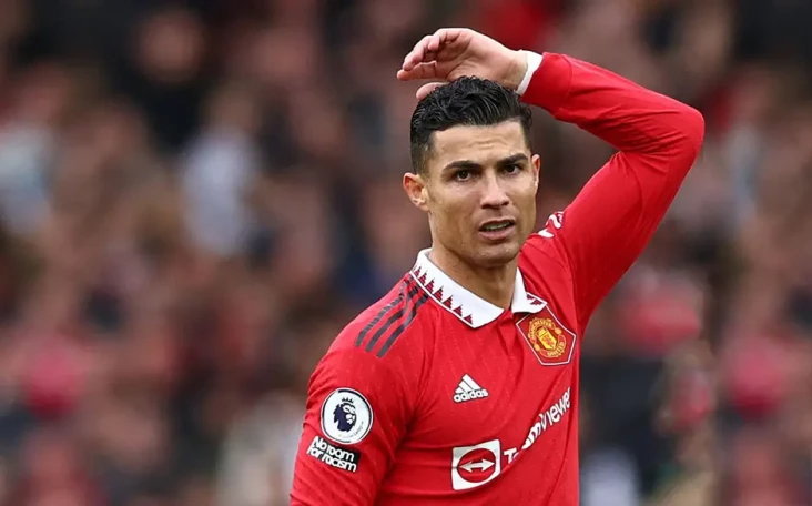 Panas! Cristiano Ronaldo...