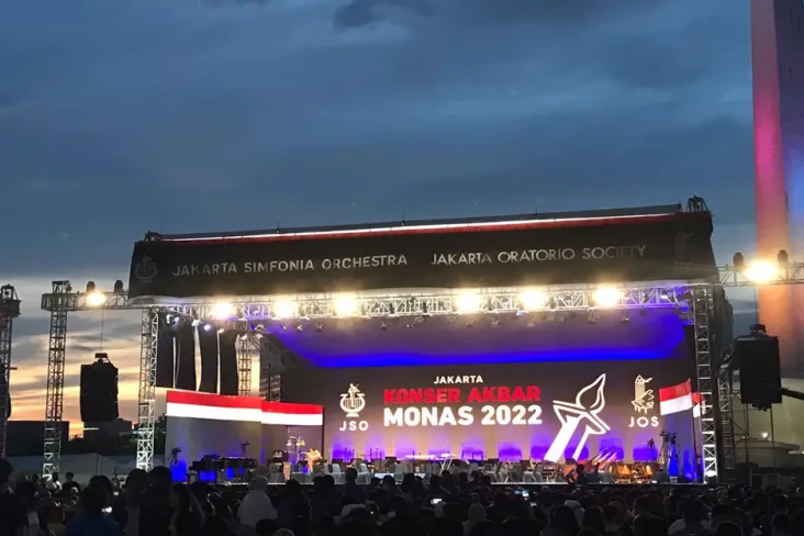 Konser Akbar Monas 2022,...