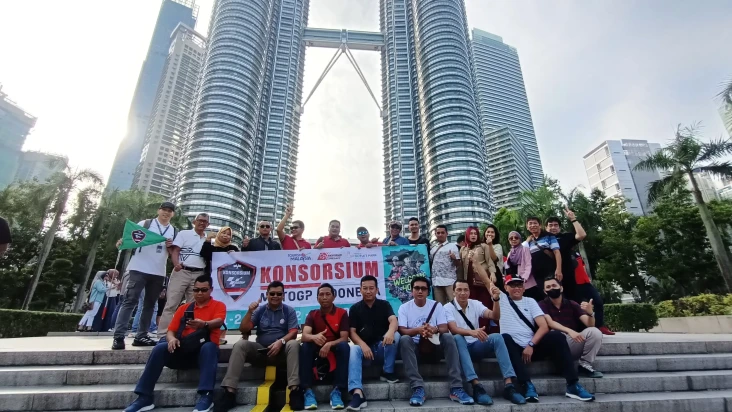 Fans MotoGP Indonesia...