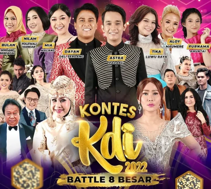 8 Kontestan Siap Bersaing...