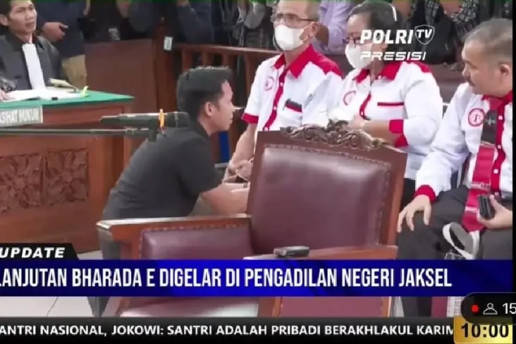 Penampakan Bharada E...