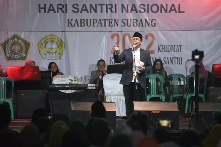Santri Diajak Ikut Tangkal...