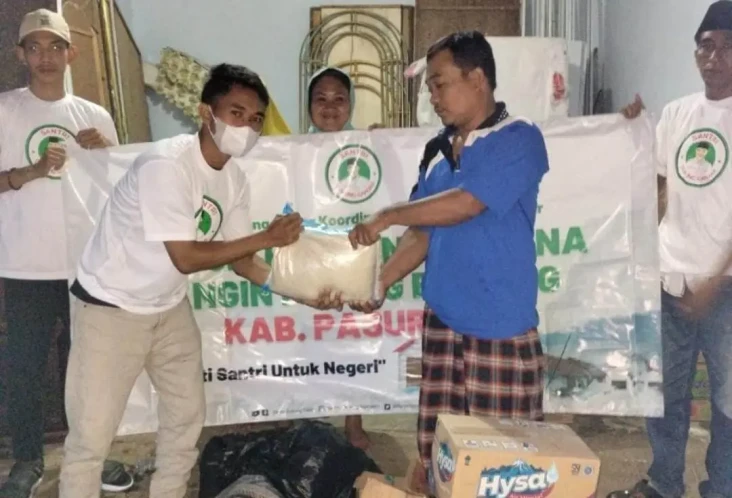 Aksi Kemanusiaan Santri...