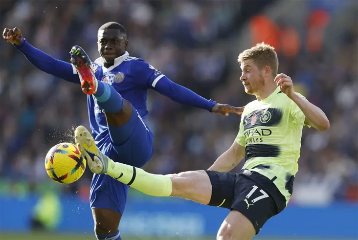 Hasil Leicester vs Manchester...