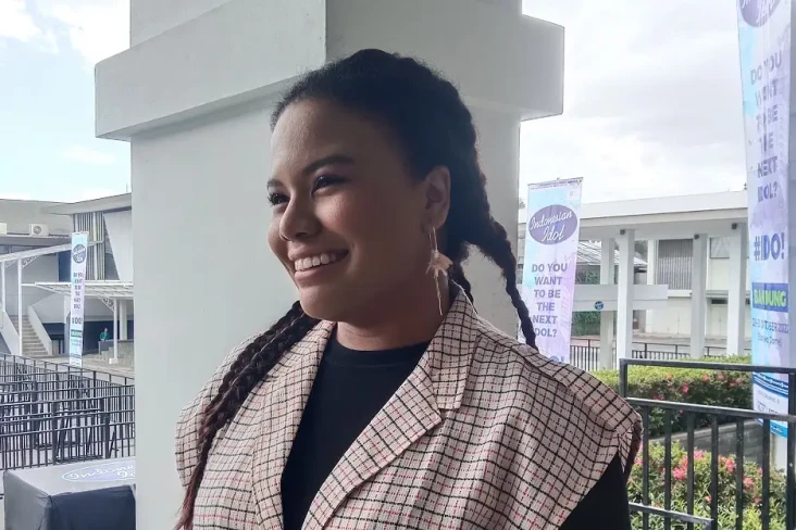 Jemimah Berikan Semangat...