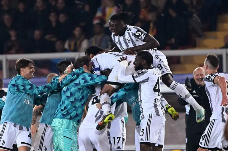 Hasil Lecce vs Juventus:...