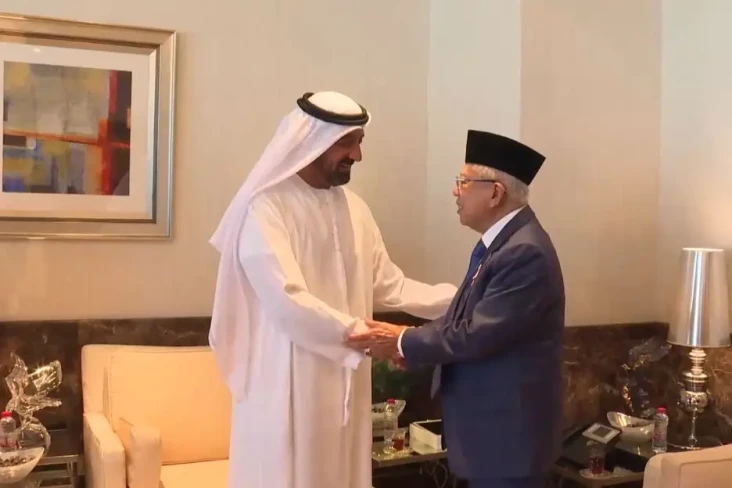 Bertemu Pemimpin Dubai...