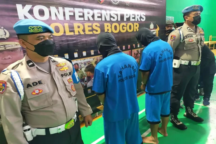 Polres Bogor Tangkap...