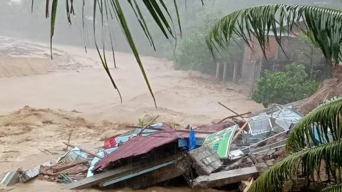 Banjir di Aceh Selatan...