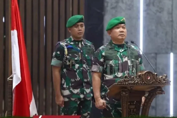 Daftar 22 Pati TNI AD...