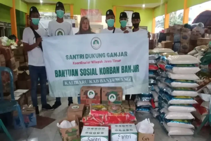 Relawan Santri Dukung...