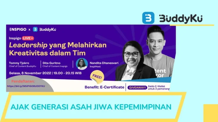BuddyKu x INSPIGO: Leadership...