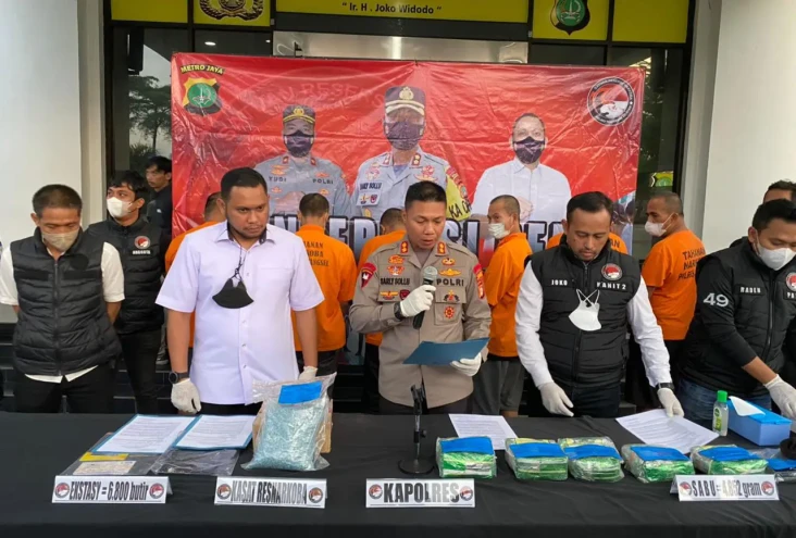 Polisi Ringkus 7 Pelaku...